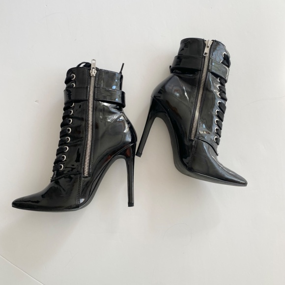 Danielle Guizio Alexei lace up boot - Picture 4 of 7